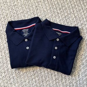 French Toast Navy Polo Uniform Size 14 NWOT